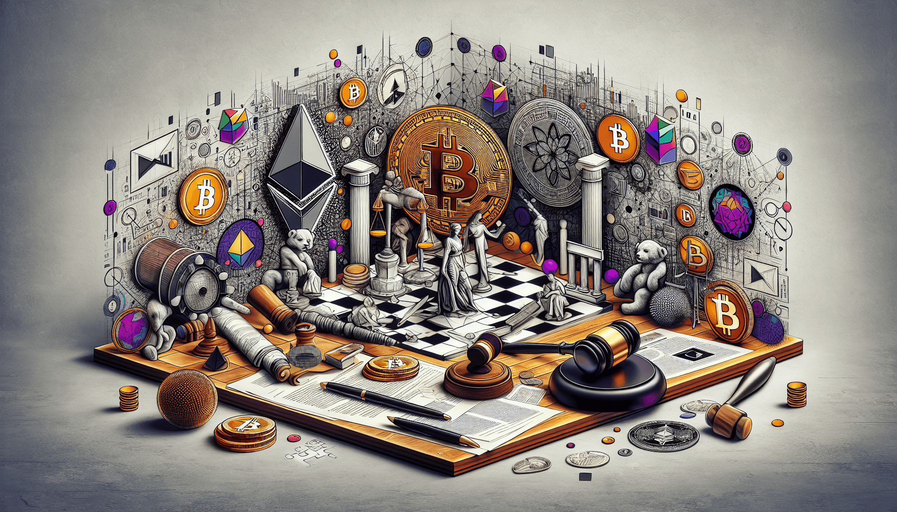 Legal documents and crypto strategy