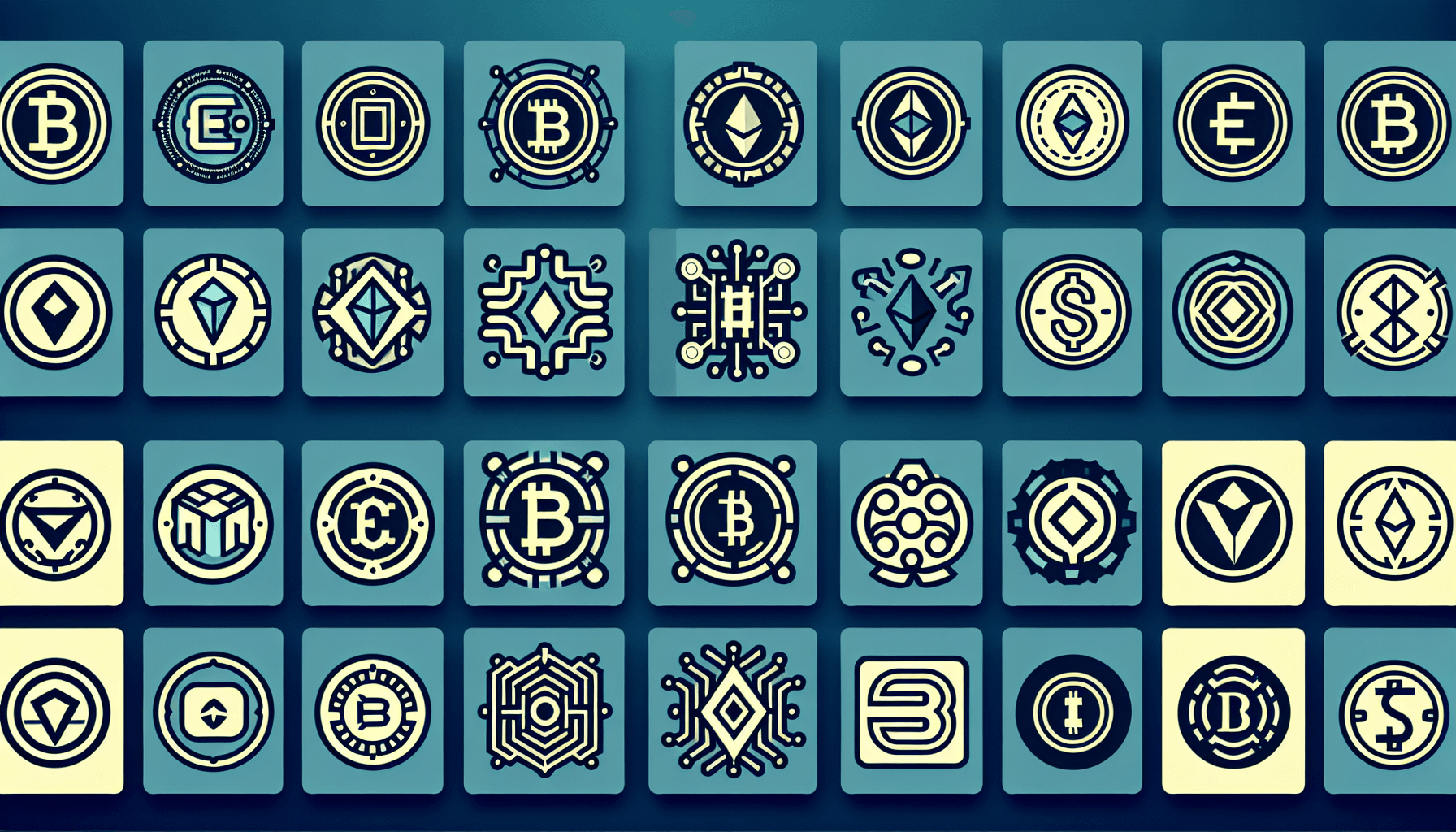 Logos of popular crypto affiliate programs