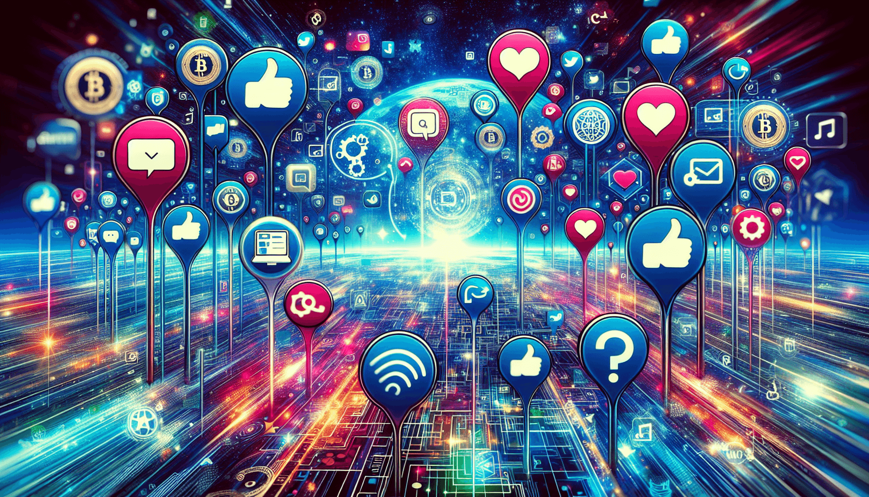 social media platforms for crypto marketing